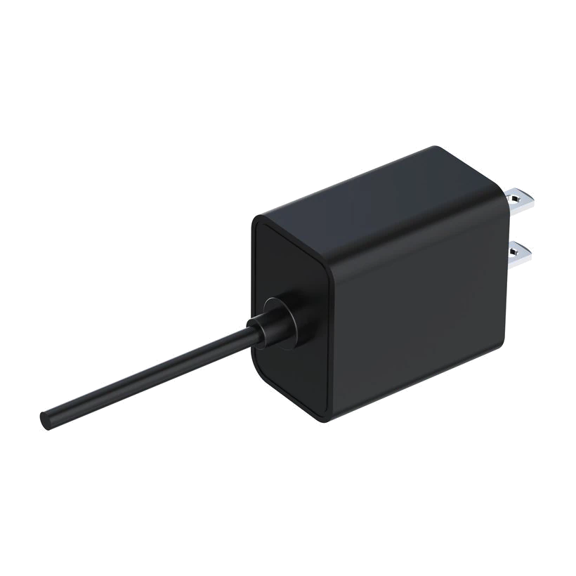 GEN-PSU generic 5 V 2 A power supply, three-quarter view
