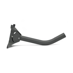 HBE-J-ARM-18&Prime;-HD J-arm mount laid on its side, showing the arm&rsquo;s reach and the adjustment slot in the base