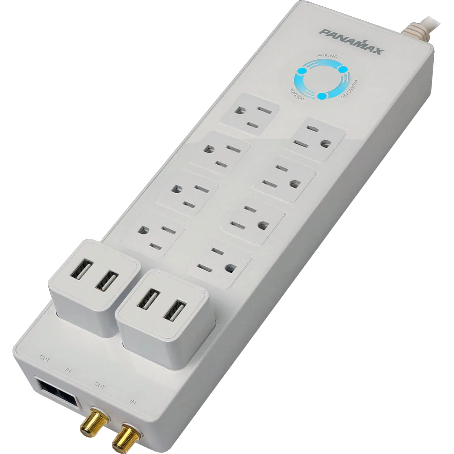 Panamax P360-8 Power360 eight-outlet floor strip surge protector