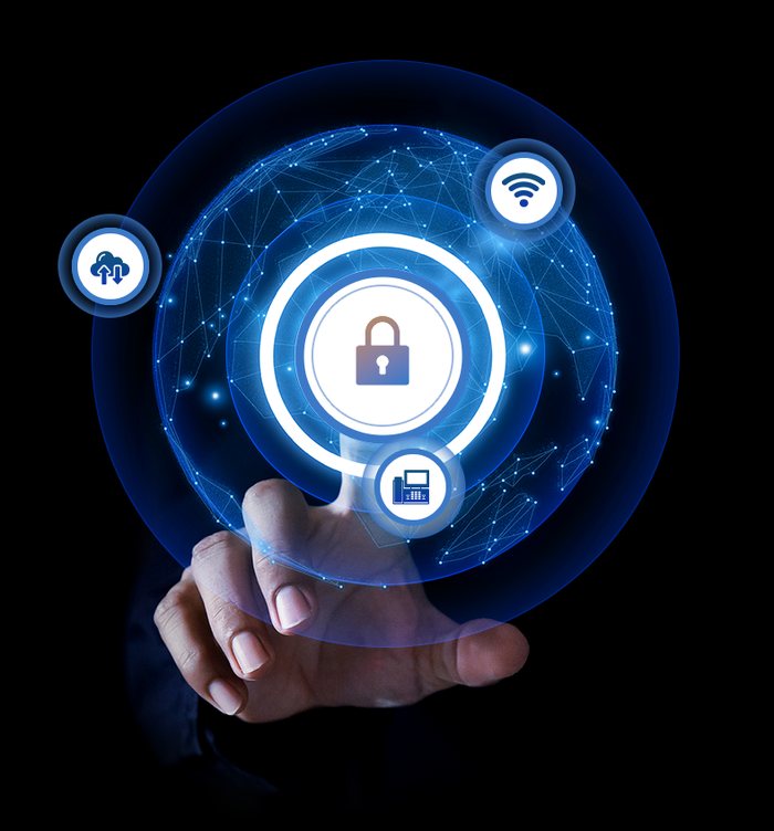 Yealink three rings of security