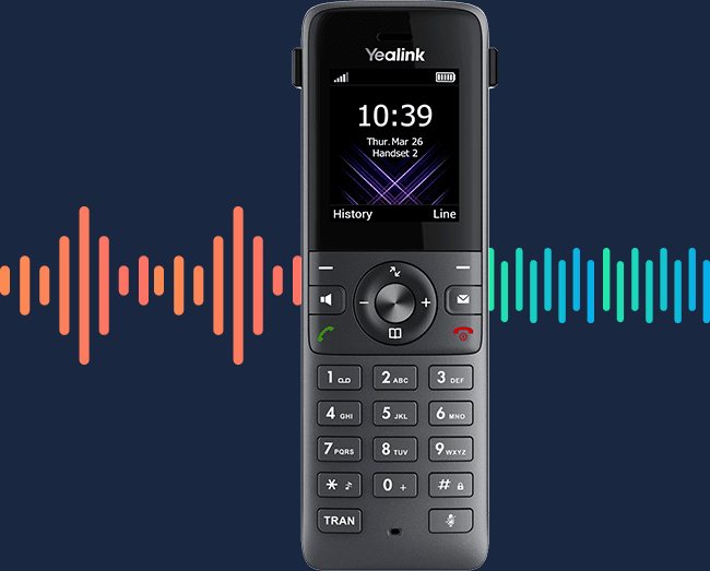 Yealink W73H handset audio performance