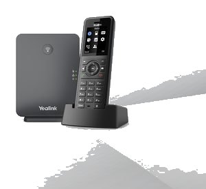 Yealink W77P DECT phone system — W70B base with W57R handset